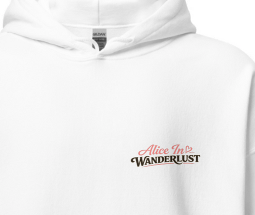 Alice In Wanderlust - Clean Unisex Hoodie